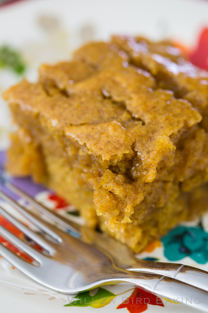 Brown Butter Pumpkin Rum Cake