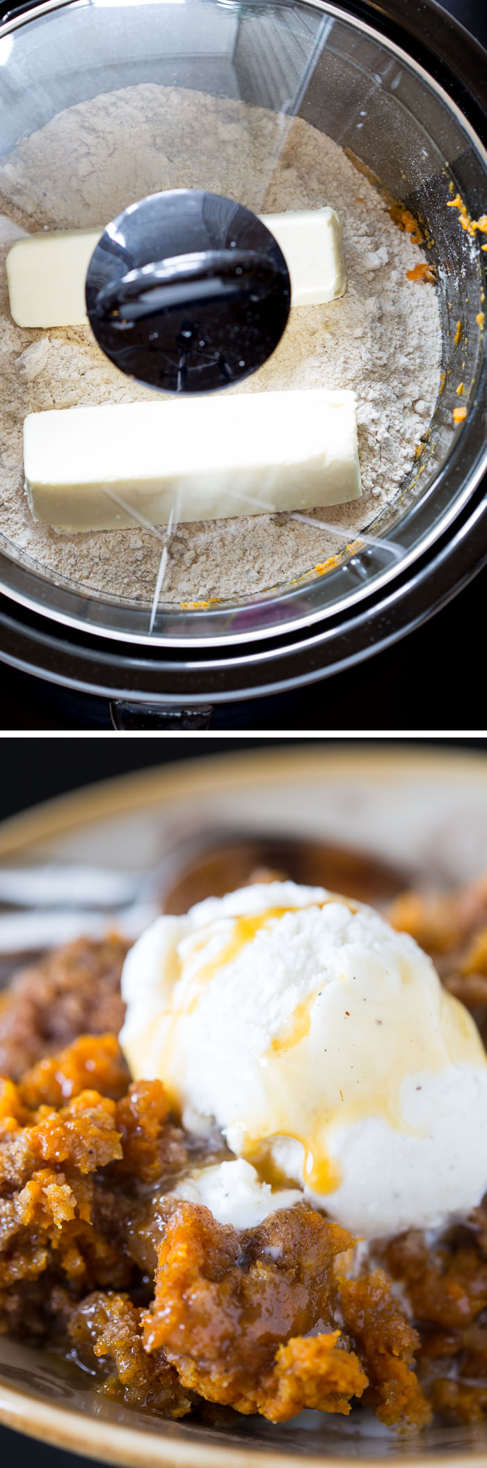 3-Ingredient Slow-Cooker Pumpkin Cake