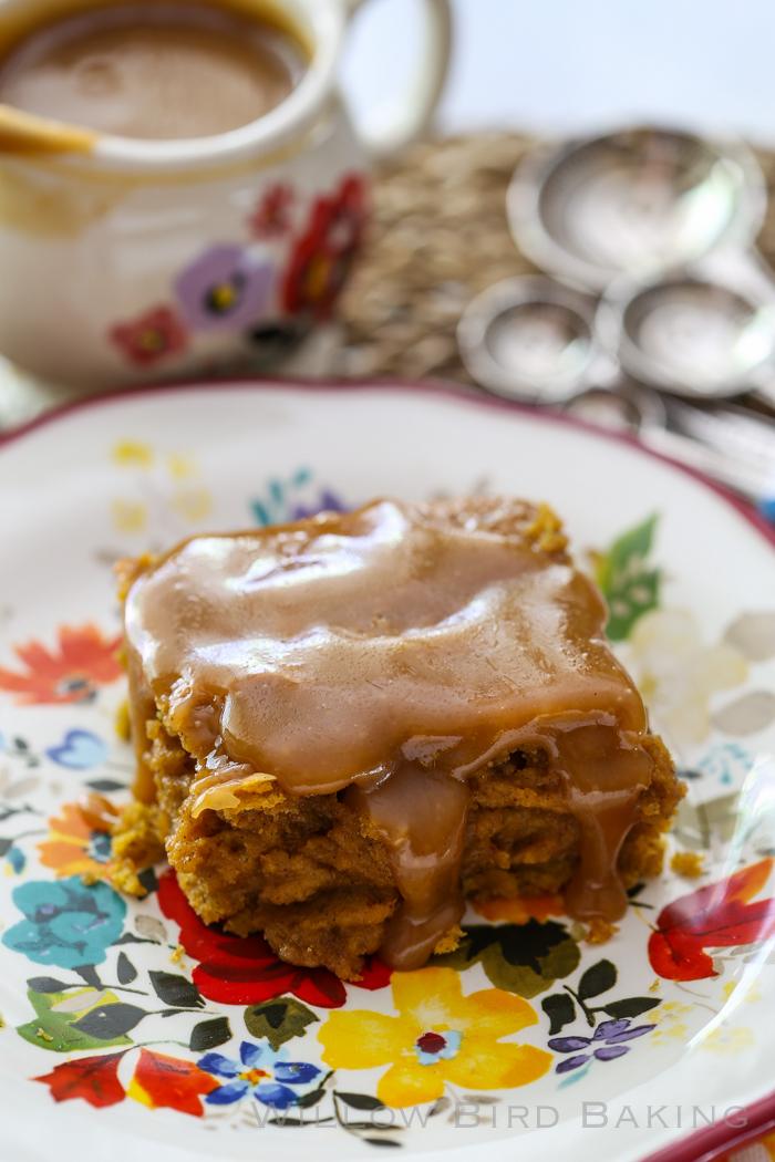 Sticky Toffee Pumpkin Cake