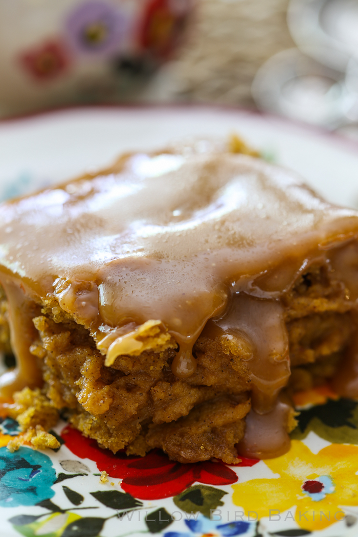 Sticky Toffee Pumpkin Cake