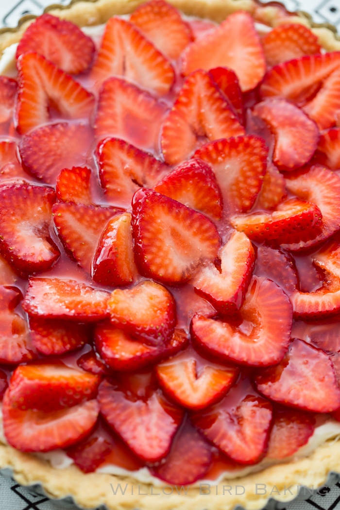 Easy Strawberry Cheesecake Tart