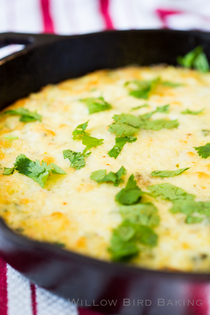 Green Chile Corn Pudding