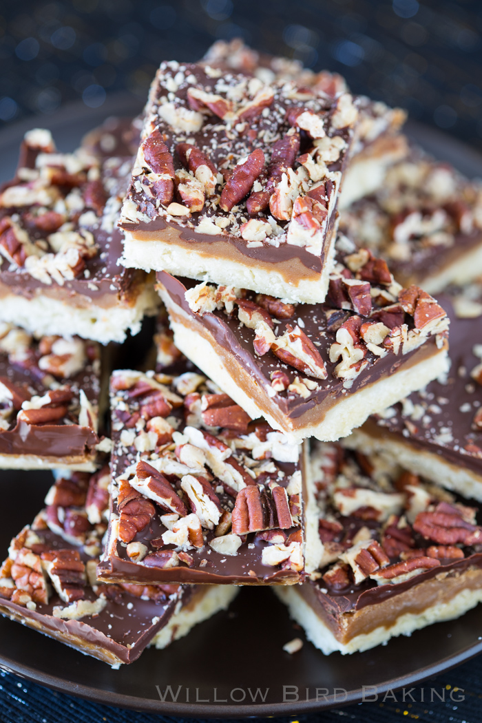 Shortbread Toffee Bars