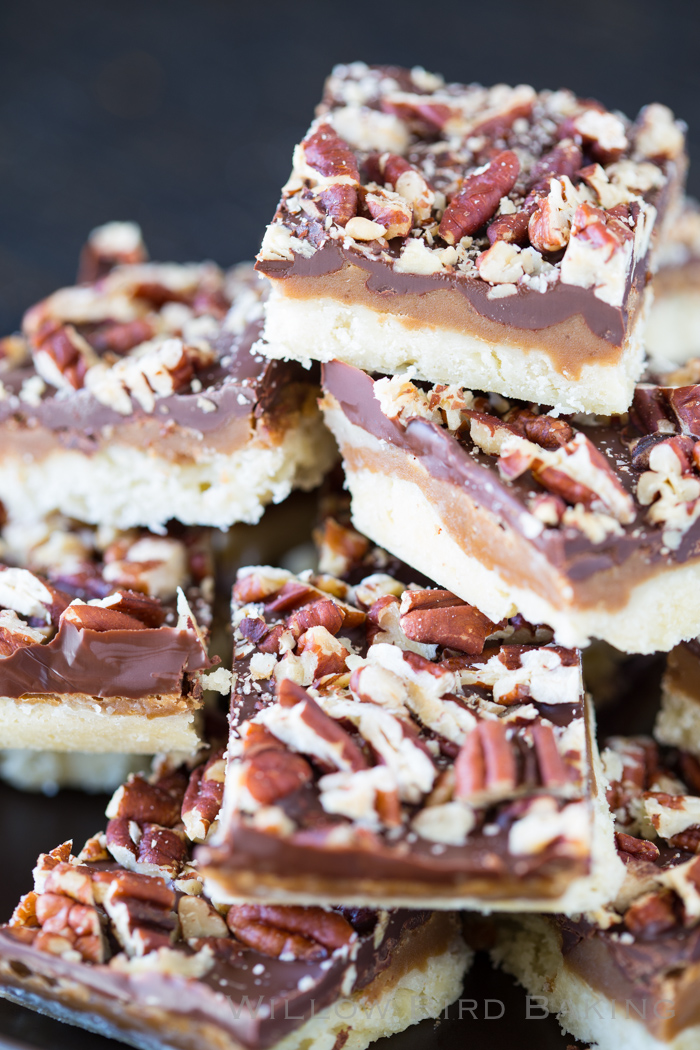 Shortbread Toffee Bars