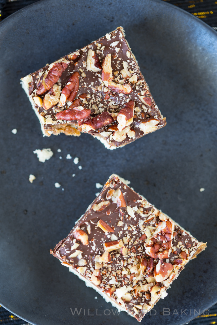 Shortbread Toffee Bars