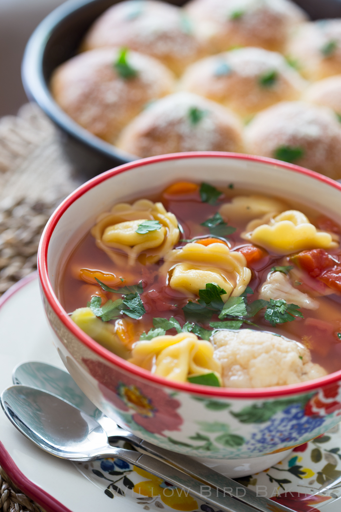 Quick and Easy Tortellini Soup