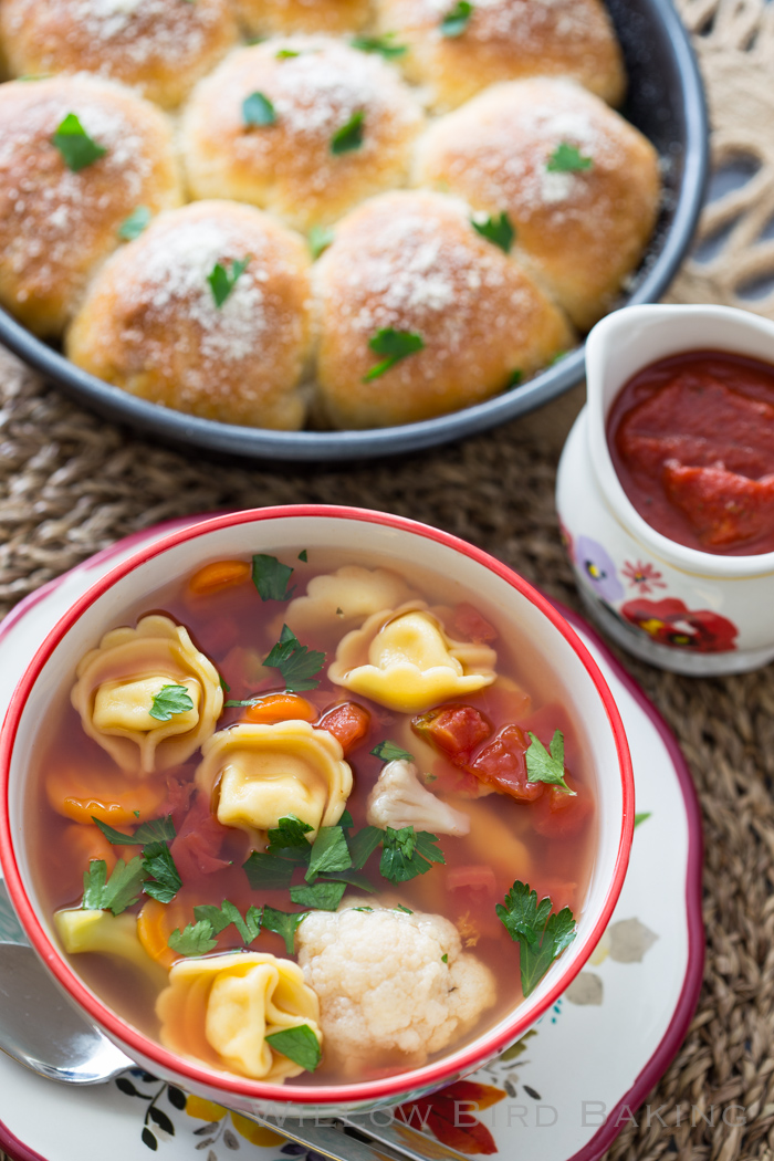 Quick and Easy Tortellini Soup