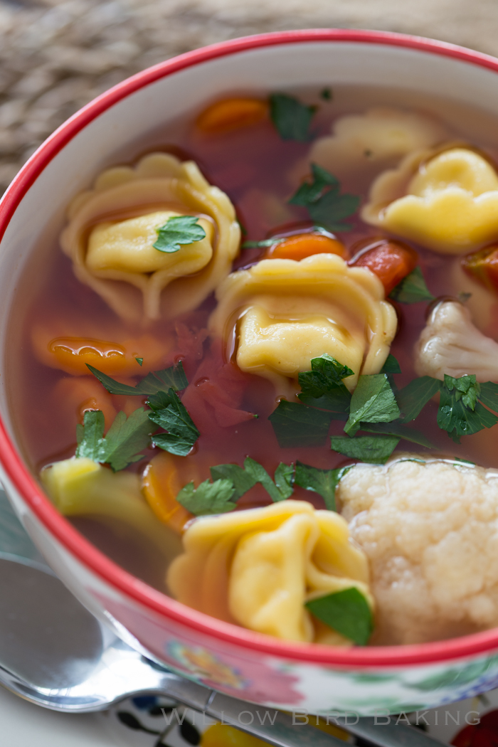 Quick and Easy Tortellini Soup