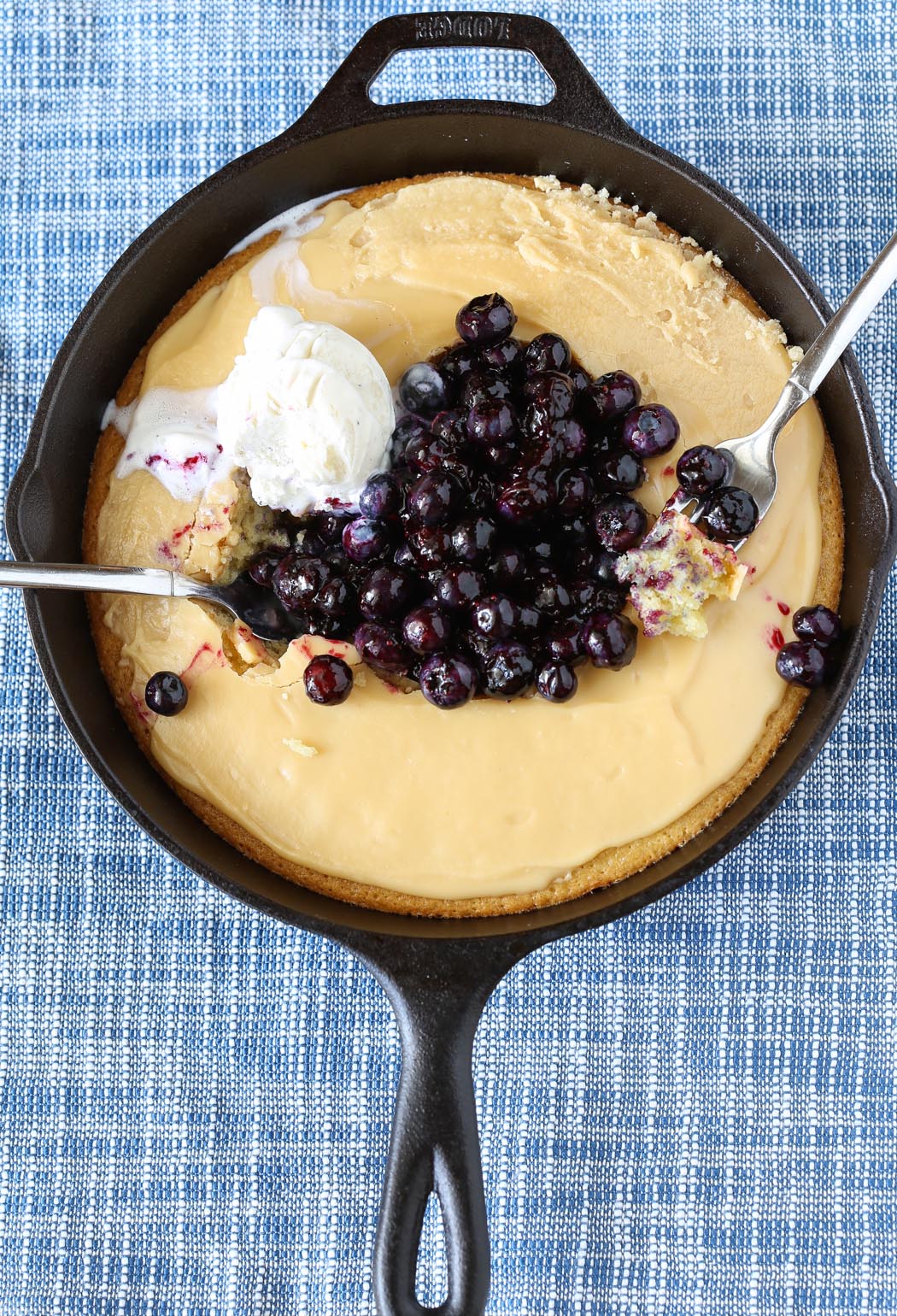 Blueberry Hot Cake