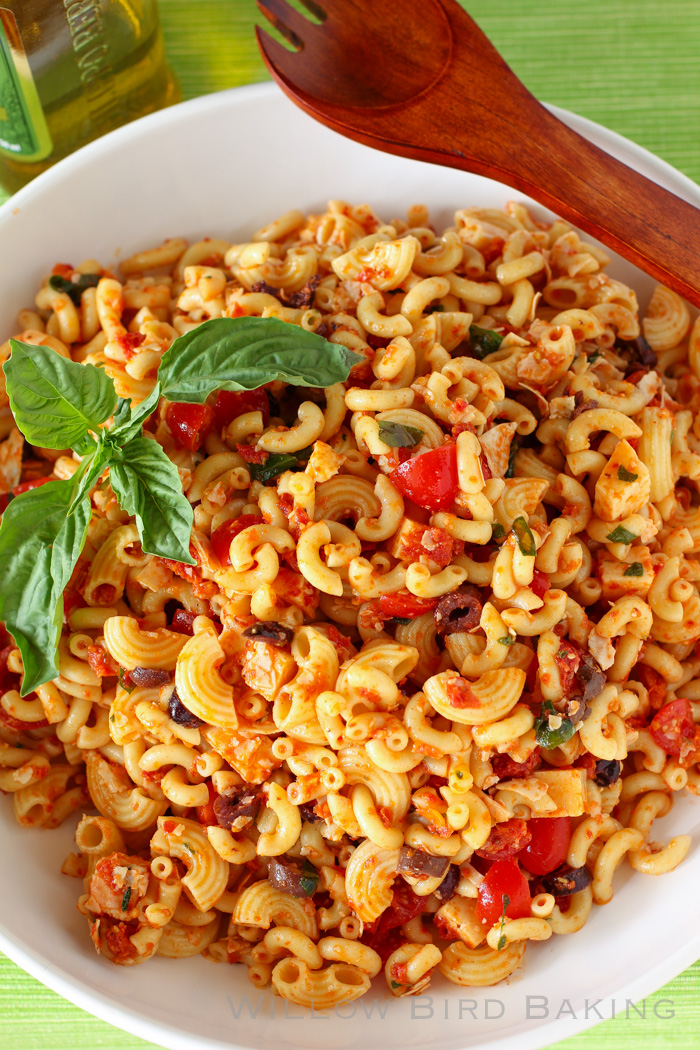 Easter Sides: The Best Macaroni Salad Ever & Sundried Tomato Pasta ...