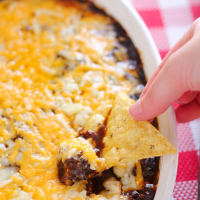 Insane Chili Cheese Dip (with an emergency quick adaptation!)