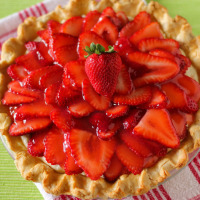 Strawberry Coconut Cream Pie